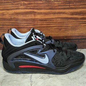 Nike KD15 My Roots Men's 18 Black Royal Crimson Red basketball shoes DC1975-004